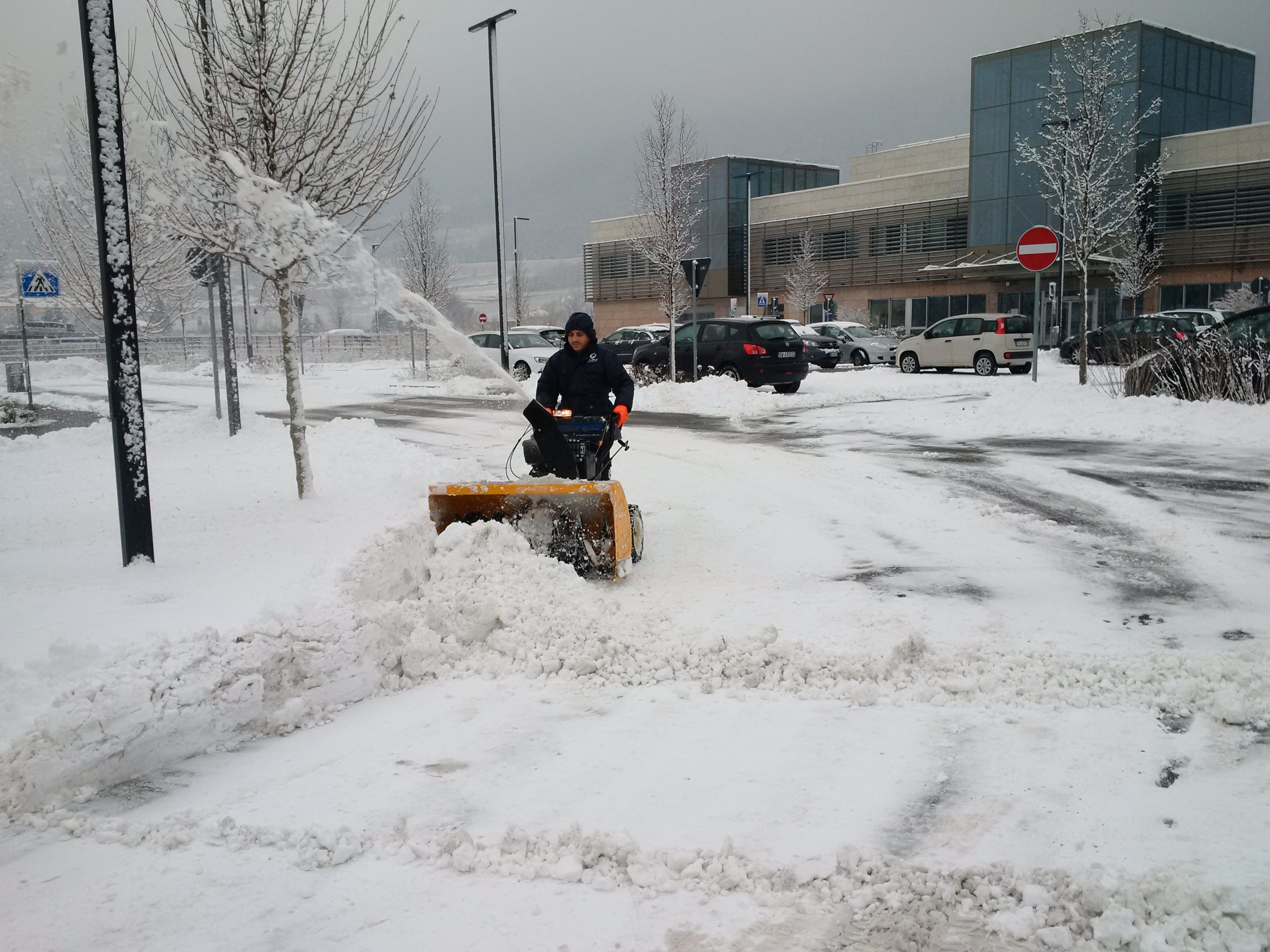 sgombero neve e spargimento sale Trento e provincia